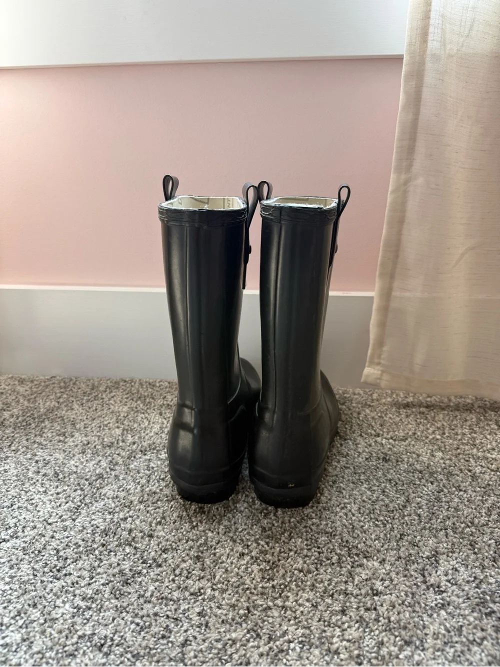 Hunter Original Short Rain Boots Black Women’s 6 - Picture 5 of 6